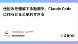【注目テクノロジー】「仕組みを理解する動画を、Claude Codeに作…」のメリット・活用法と生活への影響