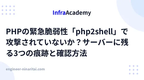 【注目テクノロジー】「PHPの緊急脆弱性「php2shell」で攻撃され…」のメリット・活用法と生活への影響